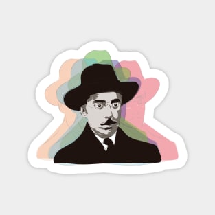 Portrait of Fernando Pessoa Sticker